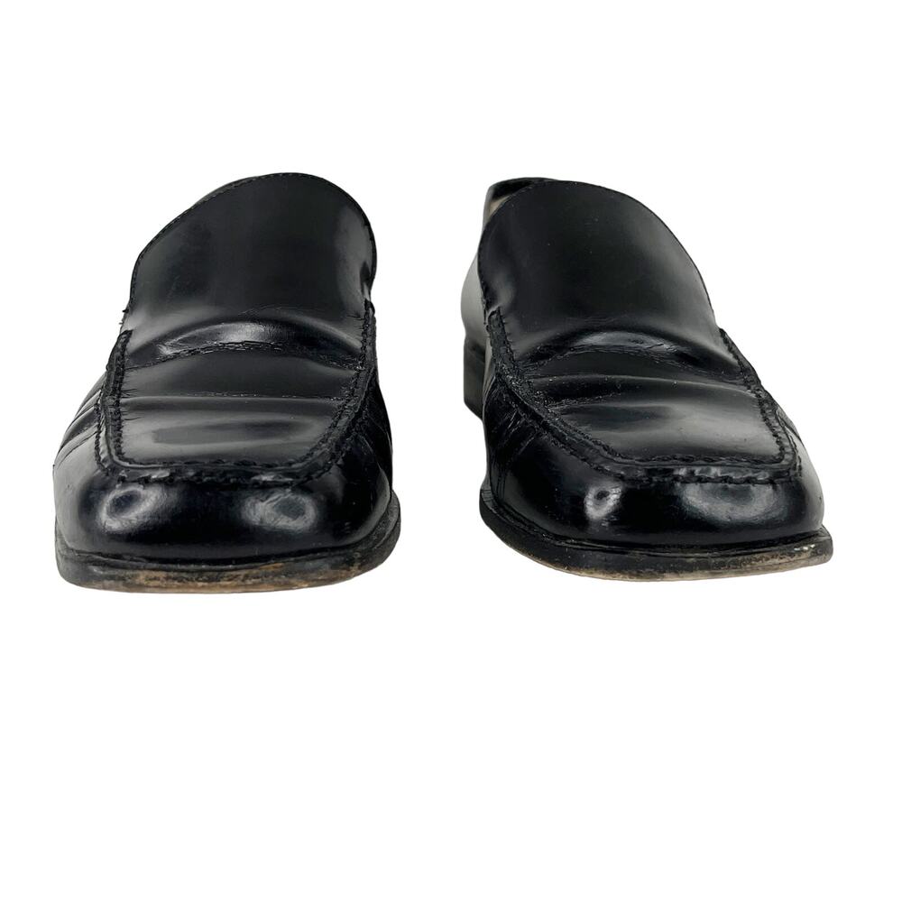 Gucci Womens Loafers Shoes Patent Leather Black 6B 100 0430 - Picture 3 of 11